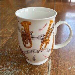Dunoon fine bone China instrumental by Richard Partis mug